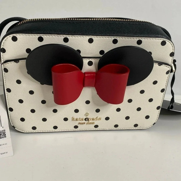 kate spade Handbags - KATE SPADE  New York Disney Minnie Mouse Camera Bag